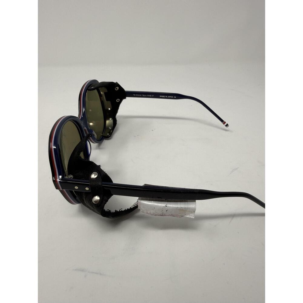 Thom Browne Unisex Black Novelty Oval Sunglasses One Size — image 5 of 7